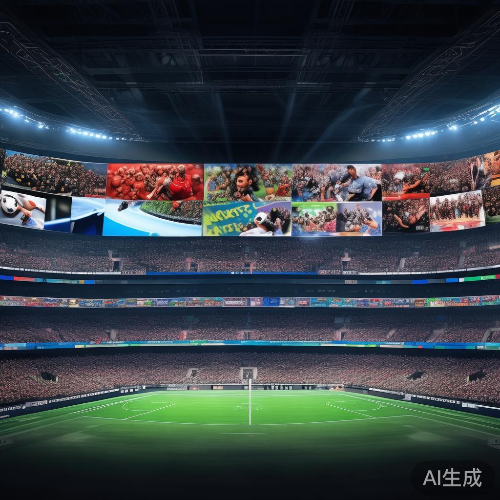 全景覆盖多项体育赛事
作为一款集足球、篮球、网球