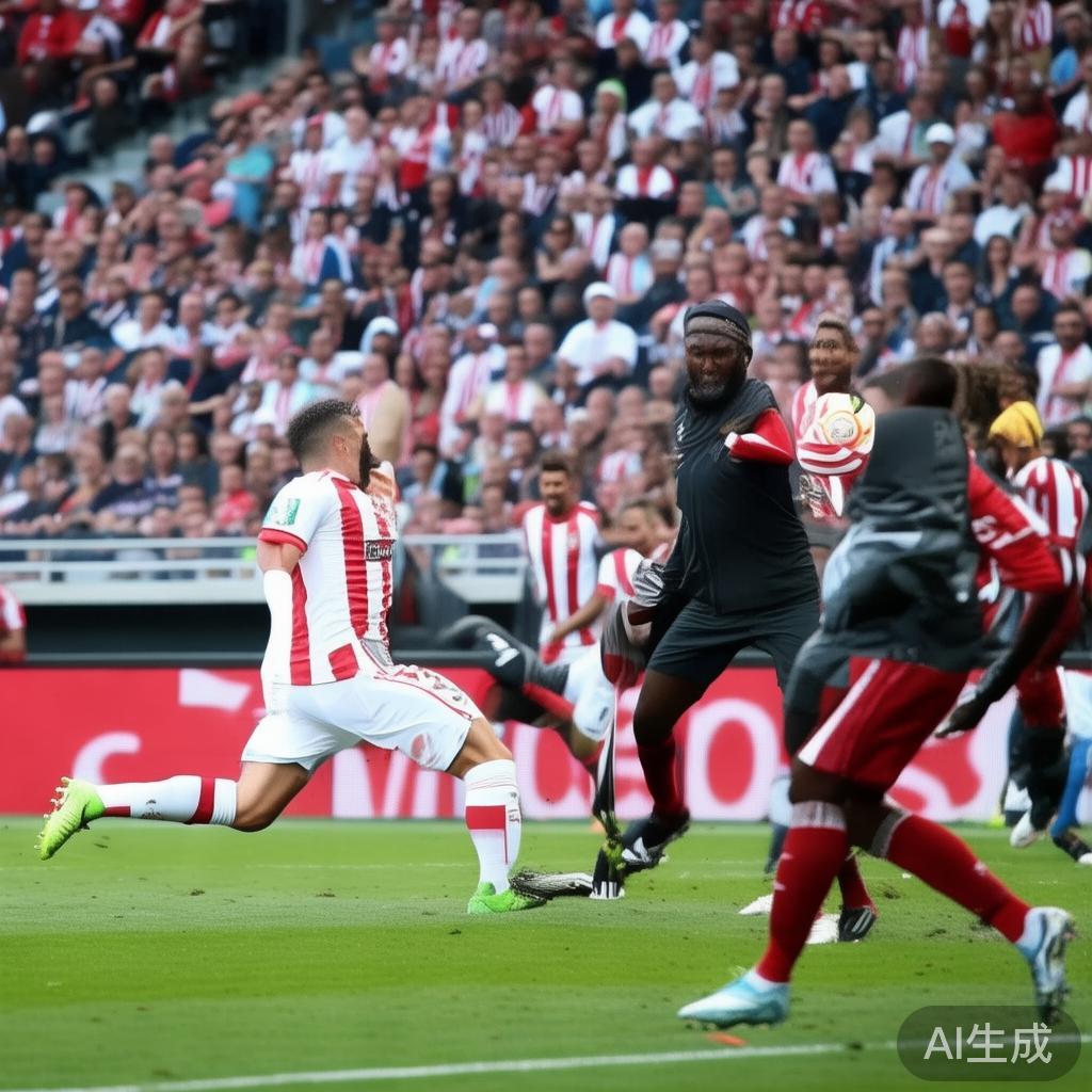 进入下半场，主教练做出果断的战术调整，加强中场控制